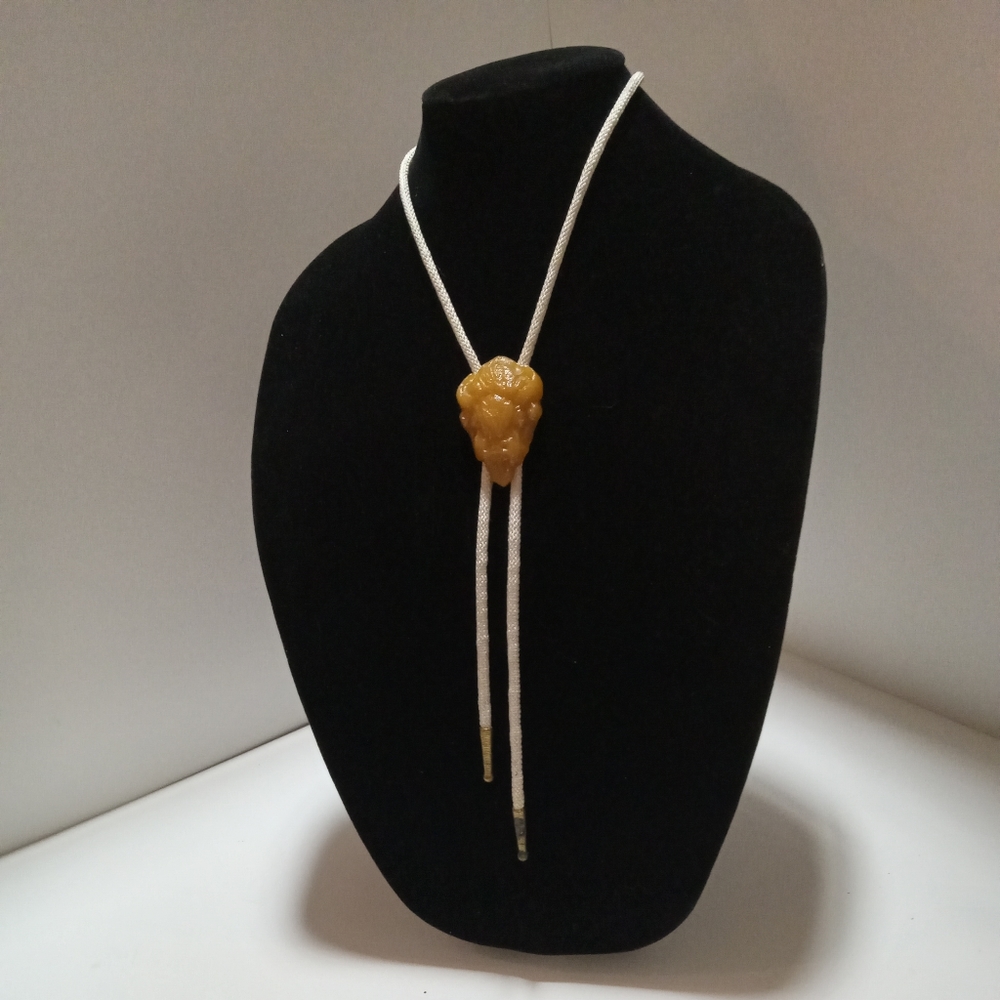 Vintage Buffalo Bolo Tie- Men's Western - Classic Man Accent (unisex)